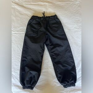 Kids Black Joggers
